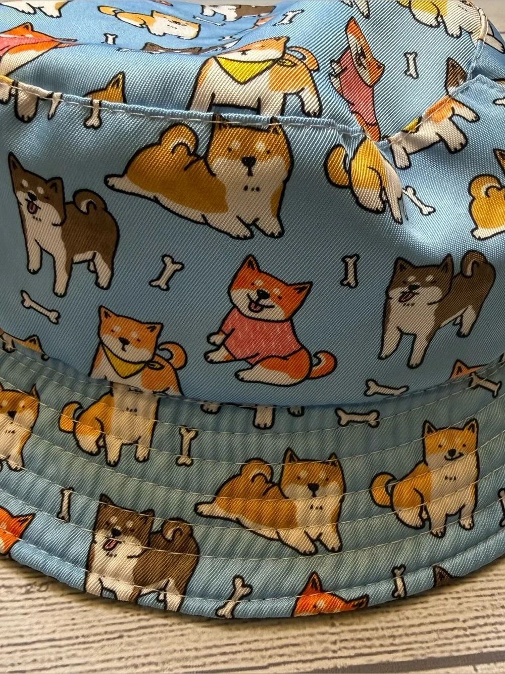 Kids All The Shibas I Love Bucket Hat